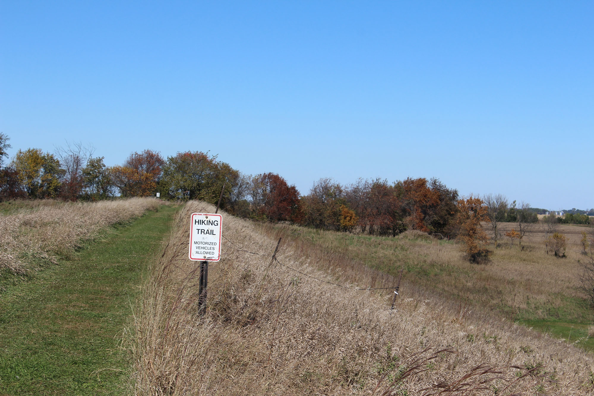 Hiking Trail sign