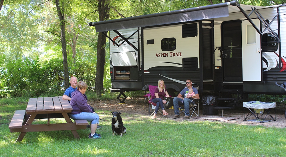 Campsite Plum Creek Park