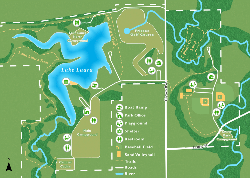 Plum Creek Park Map