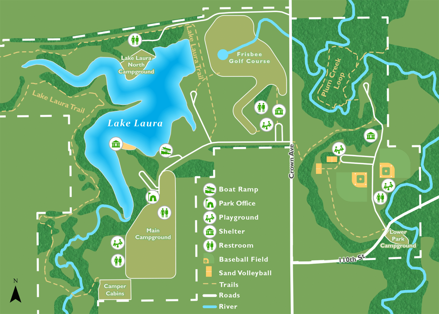 Map & Directions - Plum Creek Park