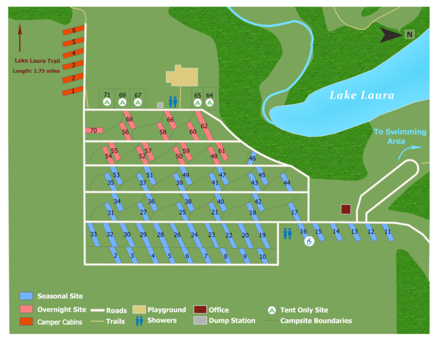 Map & Directions Plum Creek Park