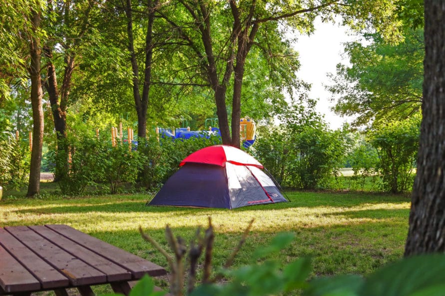 Tent in Campsite