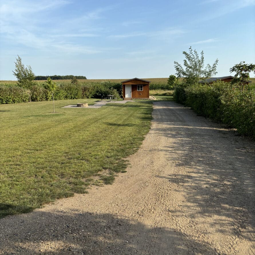 Plum Creek Park Cabin 1 front